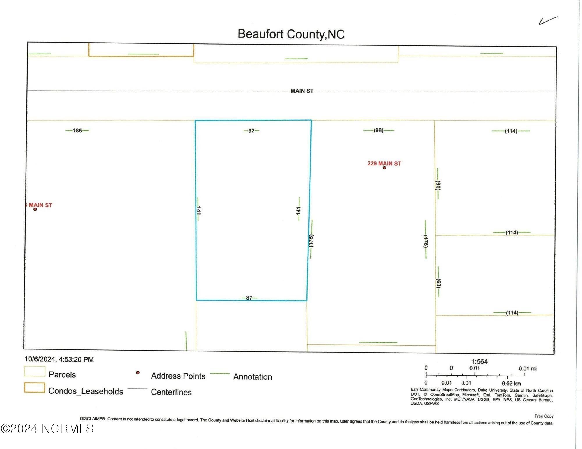 Commercial Lot on Main Street