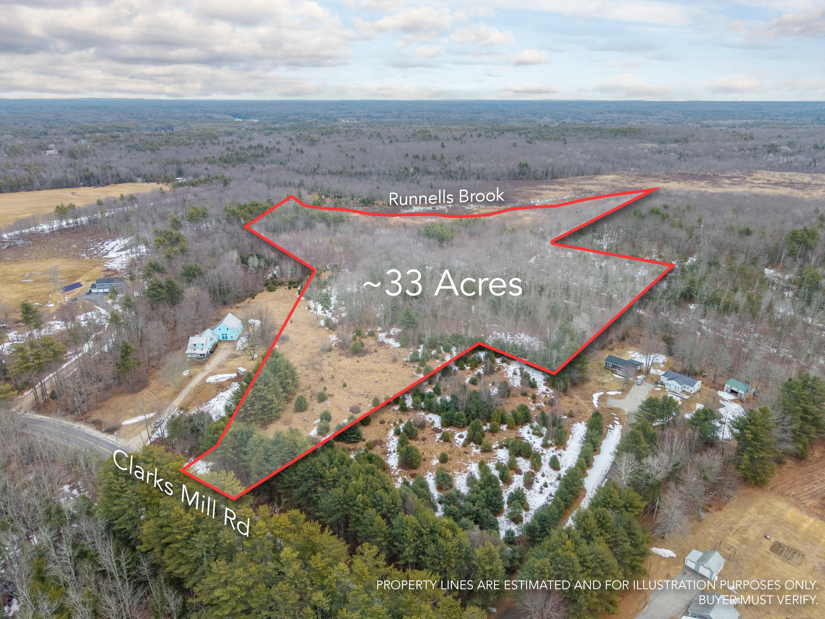 33 Acres of Private Land