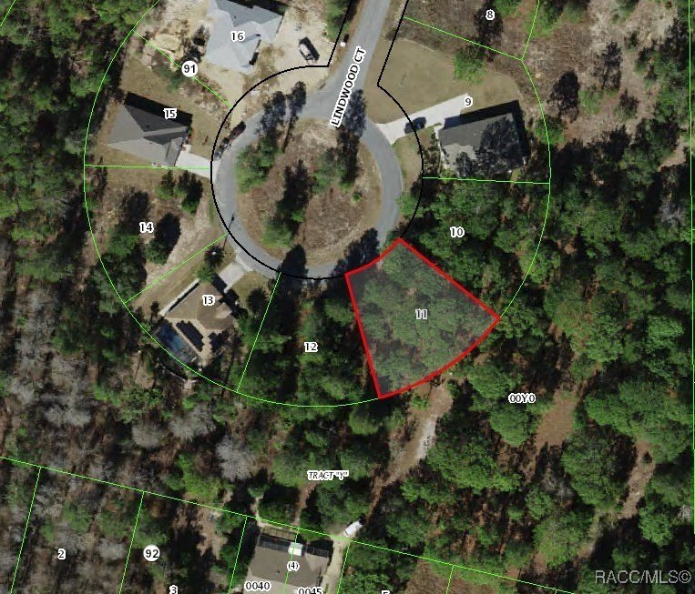 Wooded Homesite in Sugarmill Woods