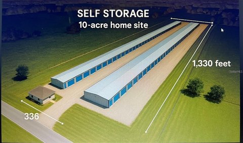 Commercial Land with Fencing