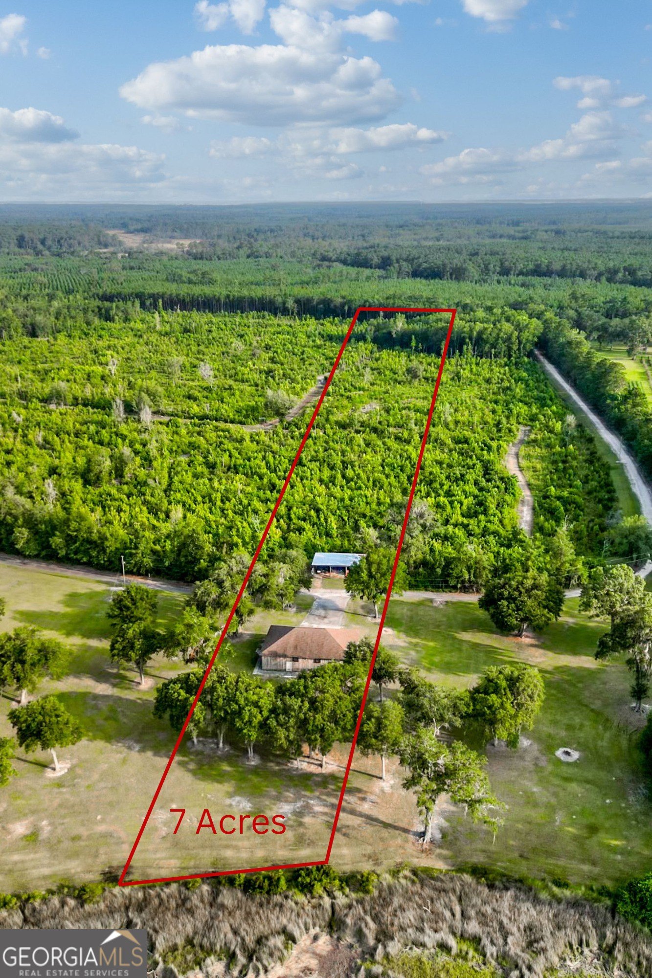 Marsh Front Lot with Structures