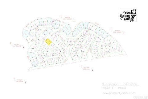 Hot Springs Village Corner Lot