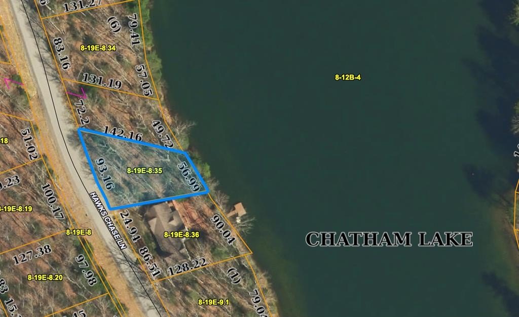Chatham Lake Waterfront Land