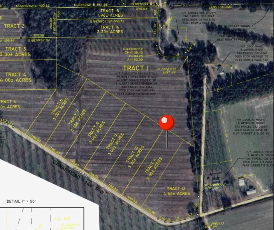 3 Acre Homesite in Naylor