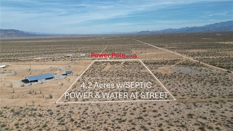 Yucca Land with Septic System
