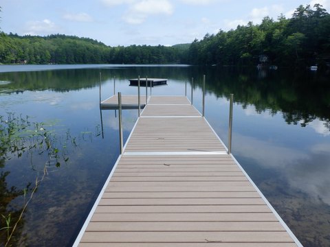 Improved Waterfront Land with Docking