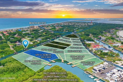 Waterfront Lot in Ponce Inlet