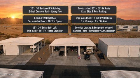 Insulated RV Storage Warehouse
