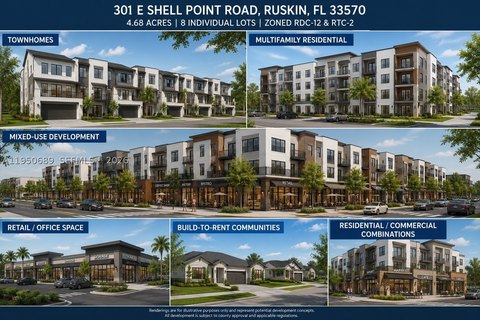 Infill Development Land with Eight Lots