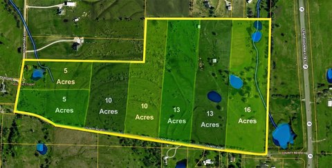 Rural Land With Stock Pond Potential