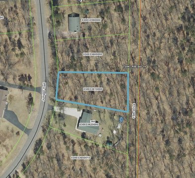 Wooded Lake Access Home Site