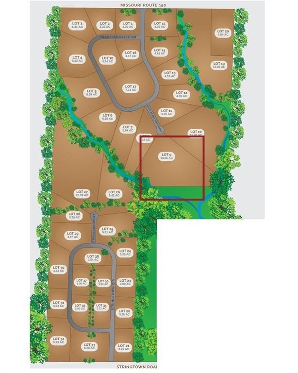 Acreage Lot in Crawford Creek