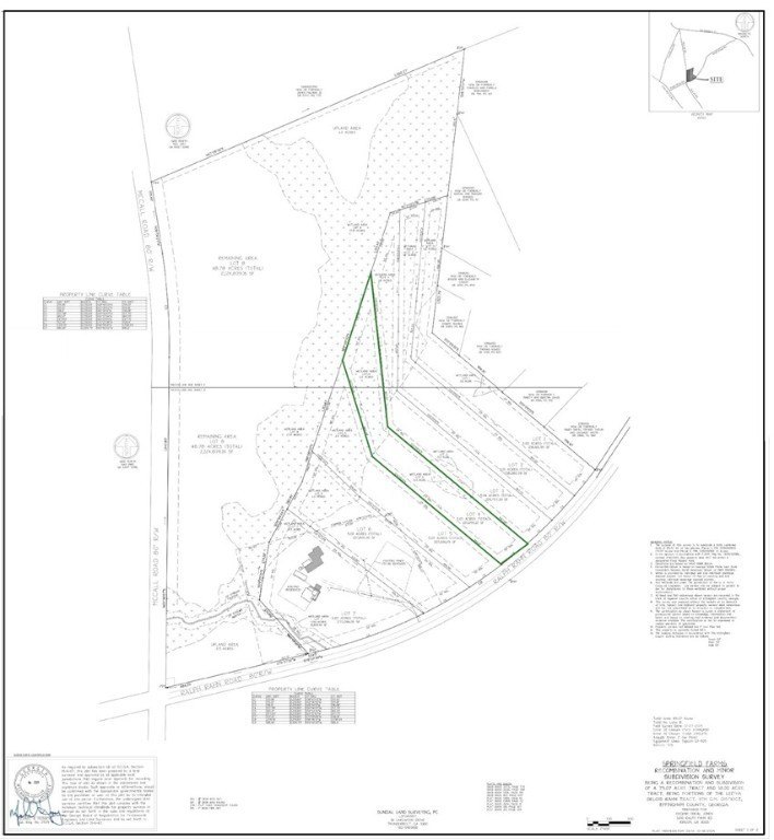 Estate-Sized Residential Lots Available