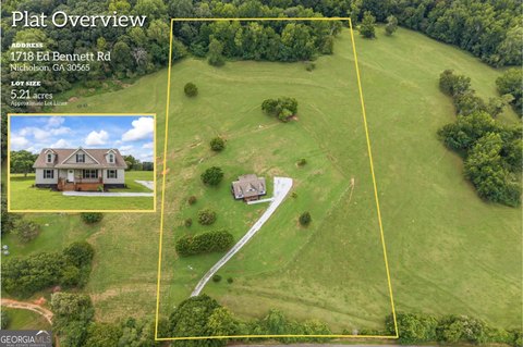 Nicholson Land with Updated Home