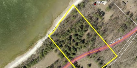 Chambers Island Waterfront Land