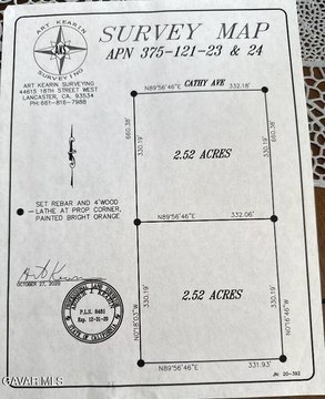 Rosamond Land: Two Residential Lots