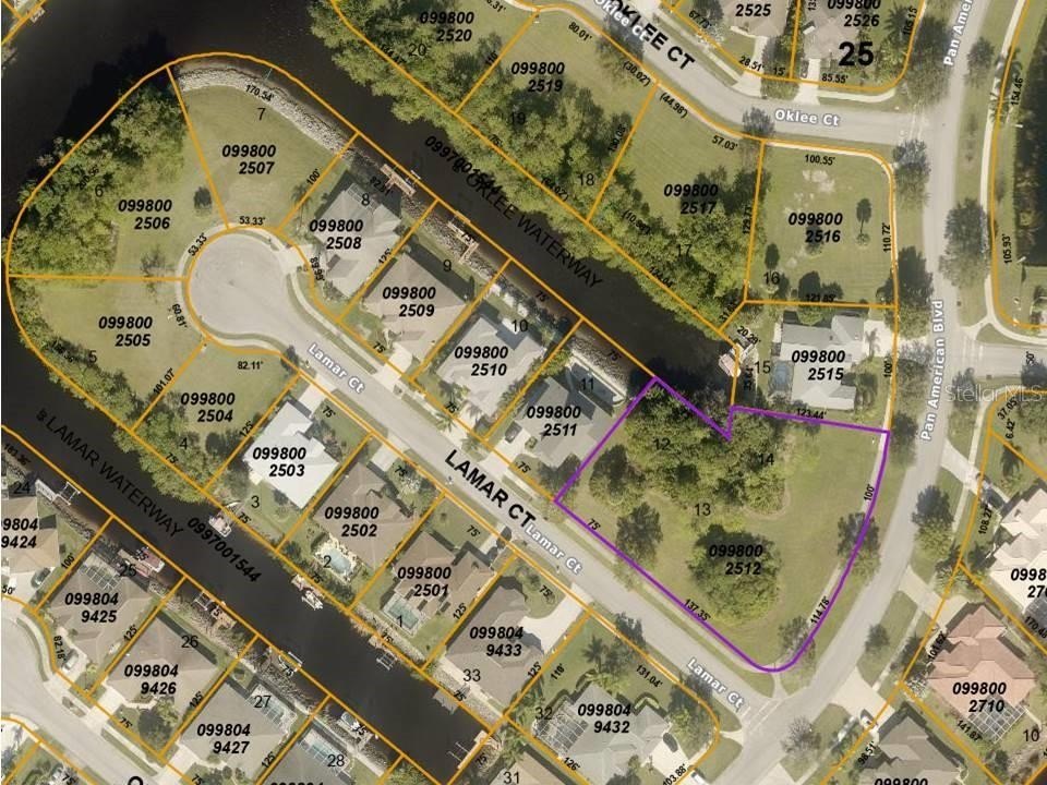 Waterfront Lots with Canal Access