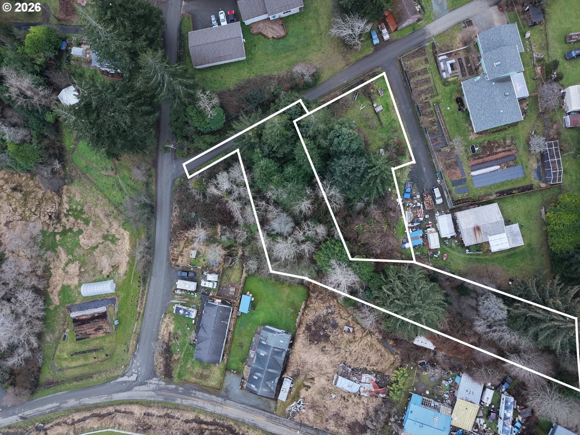 Wooded Land in Coos Bay
