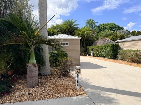 RV Lot with Tiki Hut