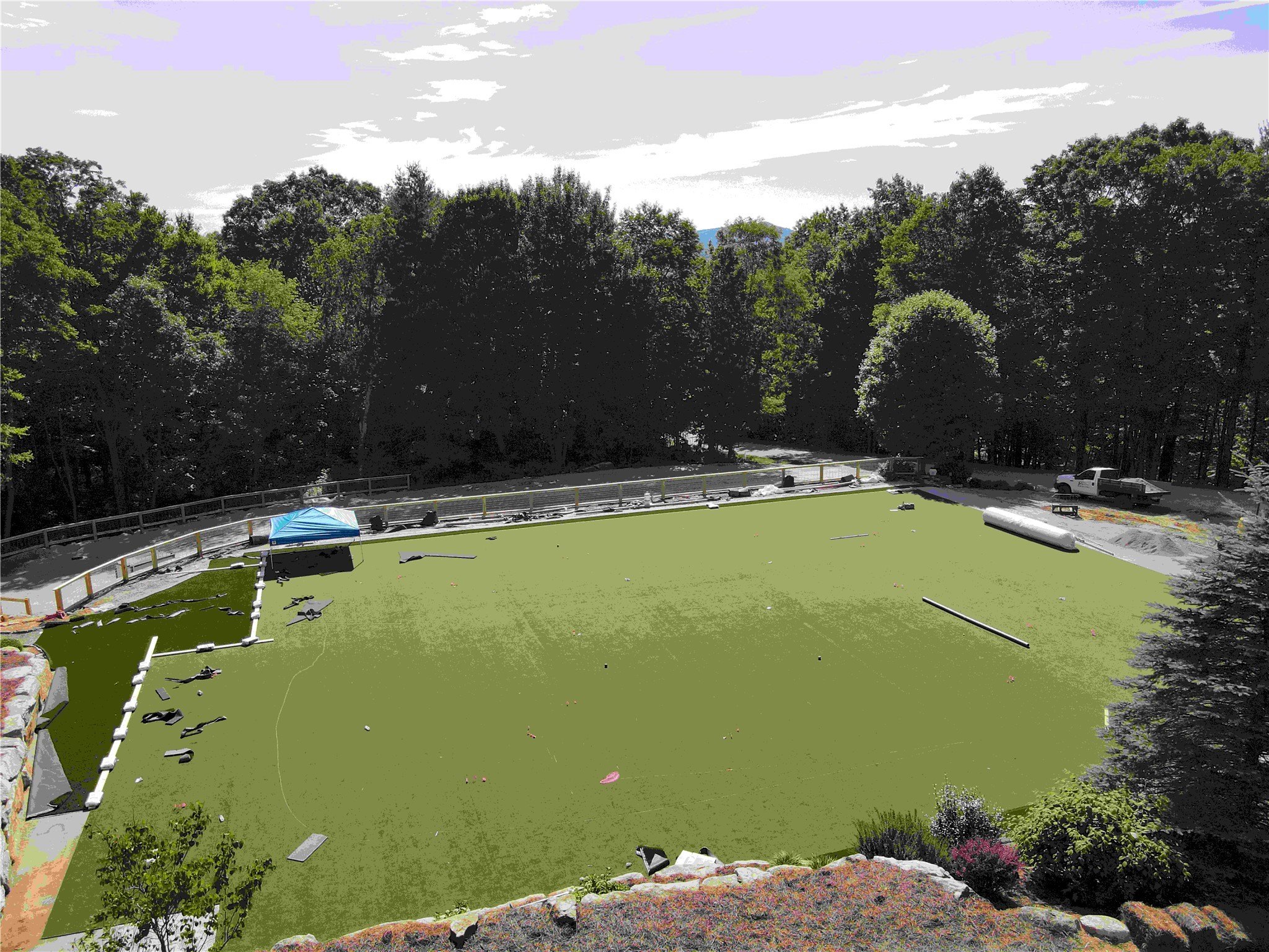 Cashiers Land Near Club Amenities