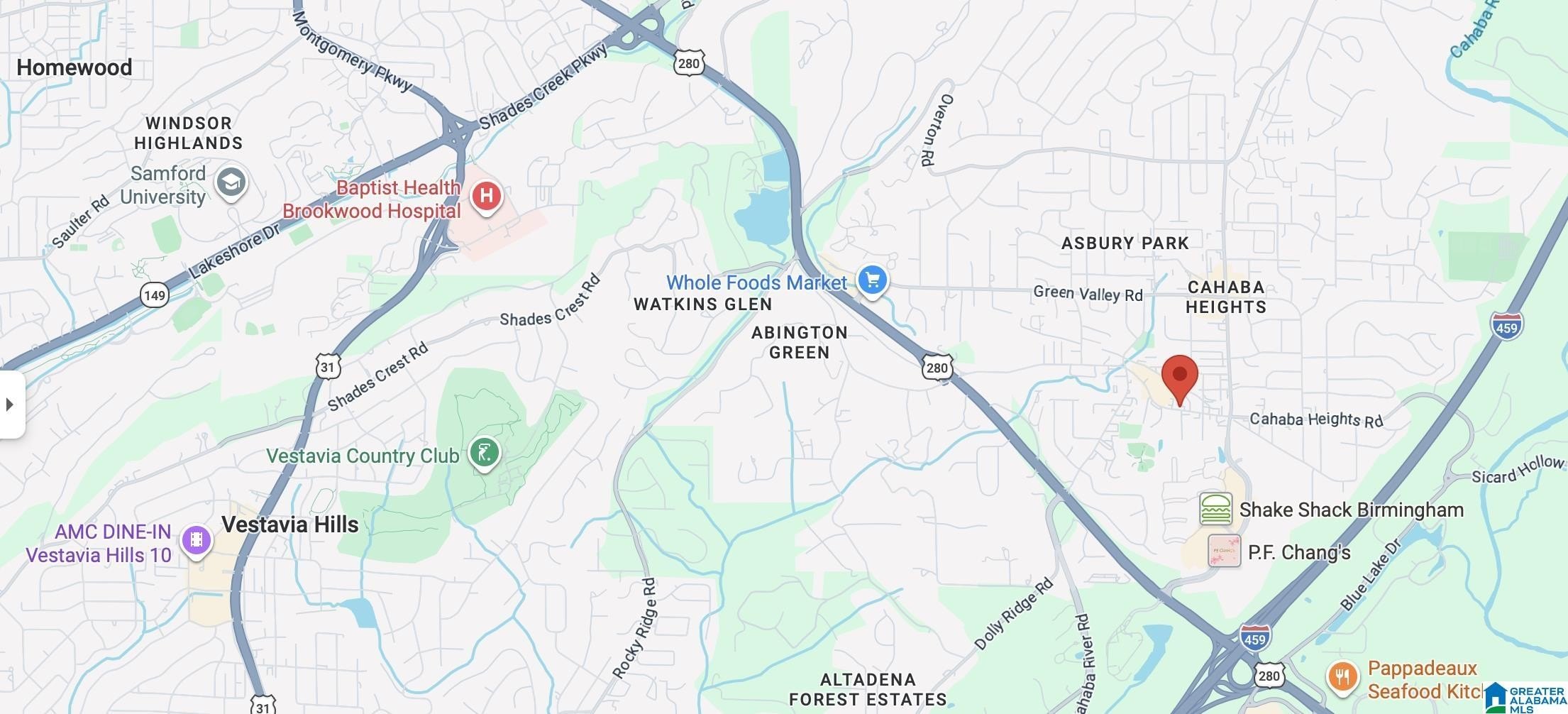 Cahaba Heights Retail/Office Opportunity
