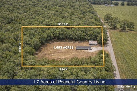 Land with Utilities and Mobile Home