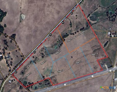 Rosebud, TX 12-Acre Land