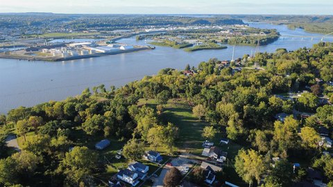 Wooded Land Overlooking Mississippi River