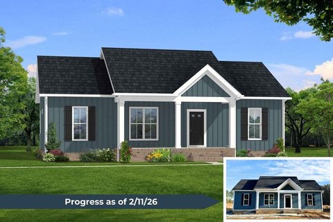 New Construction Ranch on Acreage