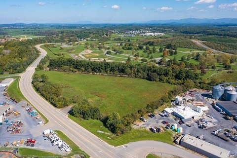 Commercial Land with Dual Entrances