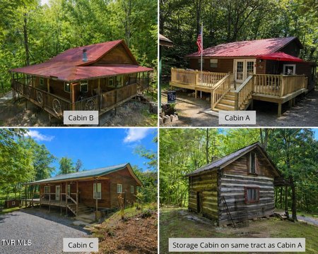 Short-Term Rental Cabin Compound