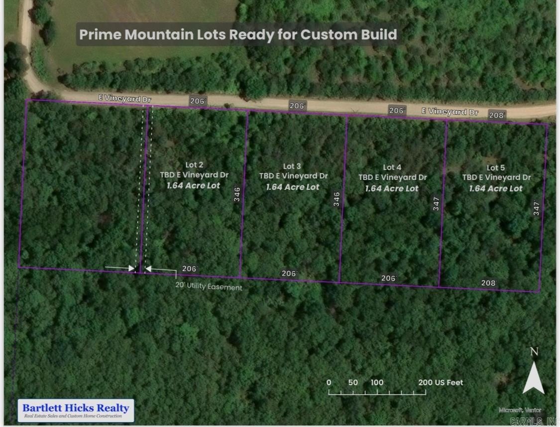 Mountaintop View Homesite in Arkansas
