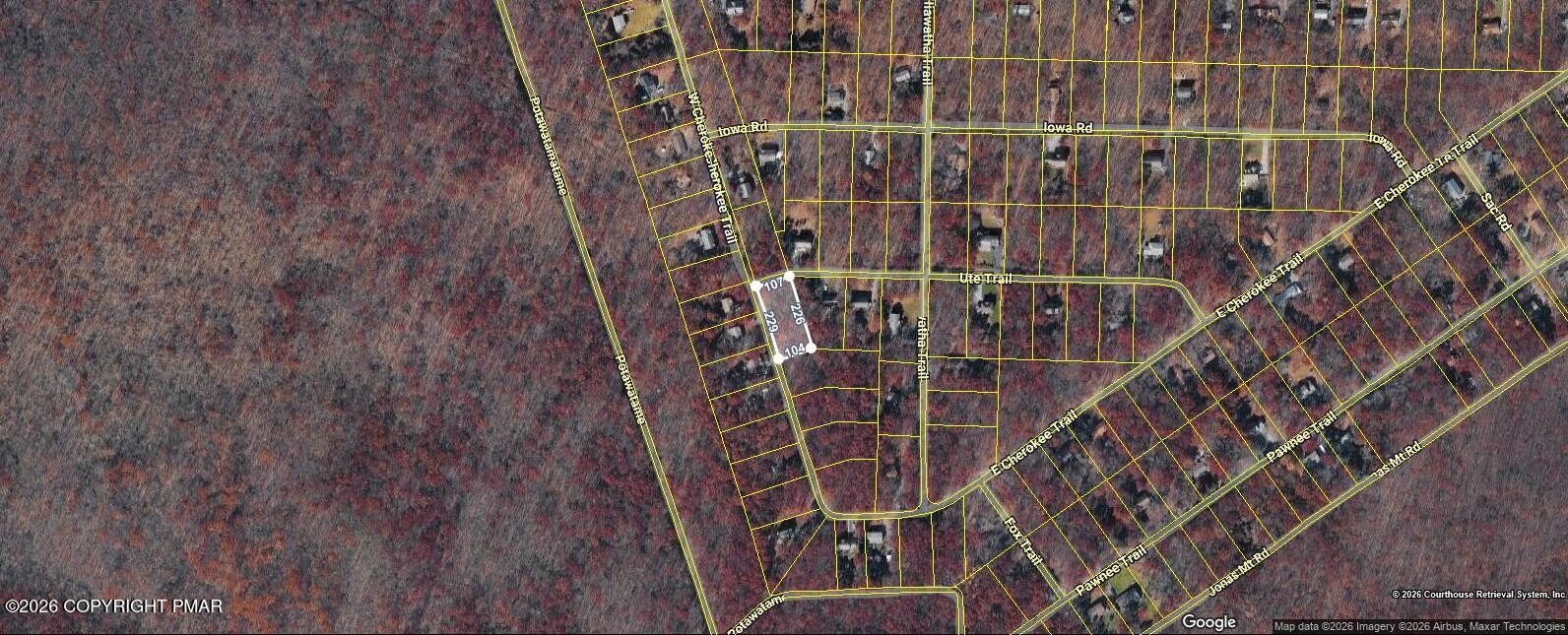 Wooded Lot in Mount Pocahontas