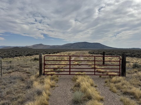 Land with Mountain and Valley Views