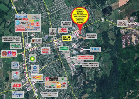 Lawrenceburg Land Zoned R-3