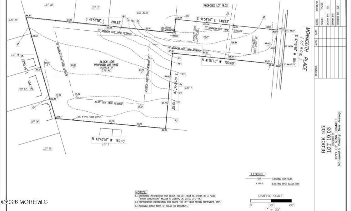 Long Branch Buildable Lot