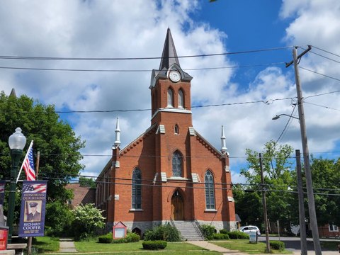 Brick Church with Historical Status