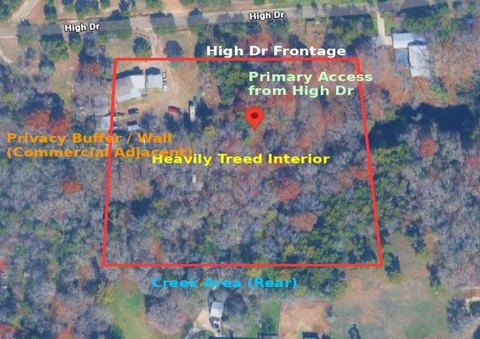 Treed Homesite With Rear Creek