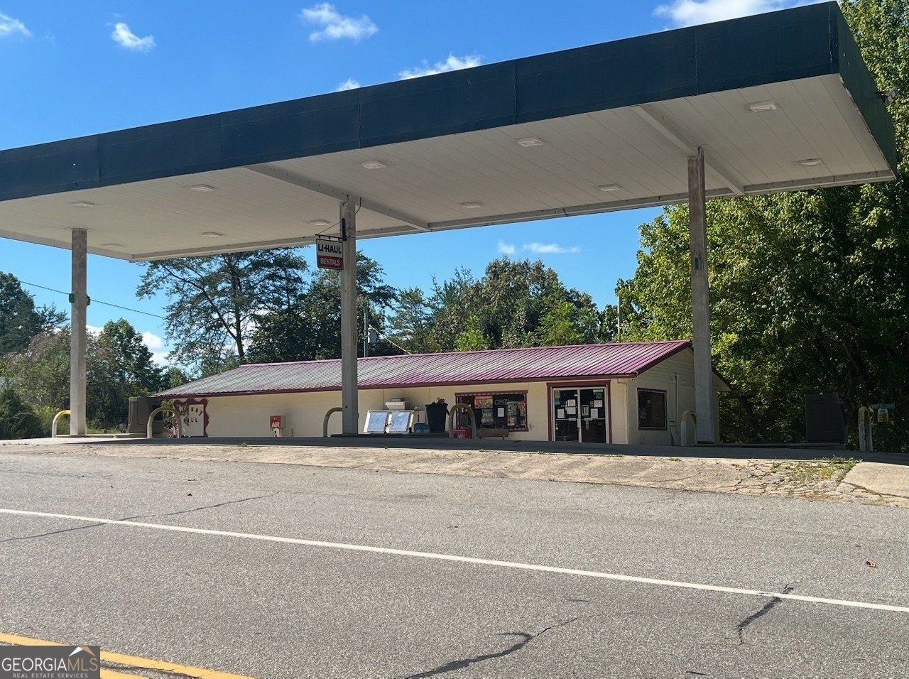 Thriving Gas Station with Restaurant