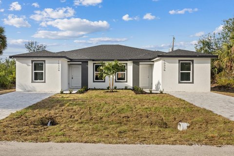 New Construction Duplex