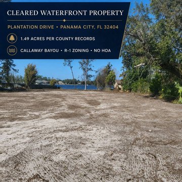 Corner Waterfront Buildable Lot