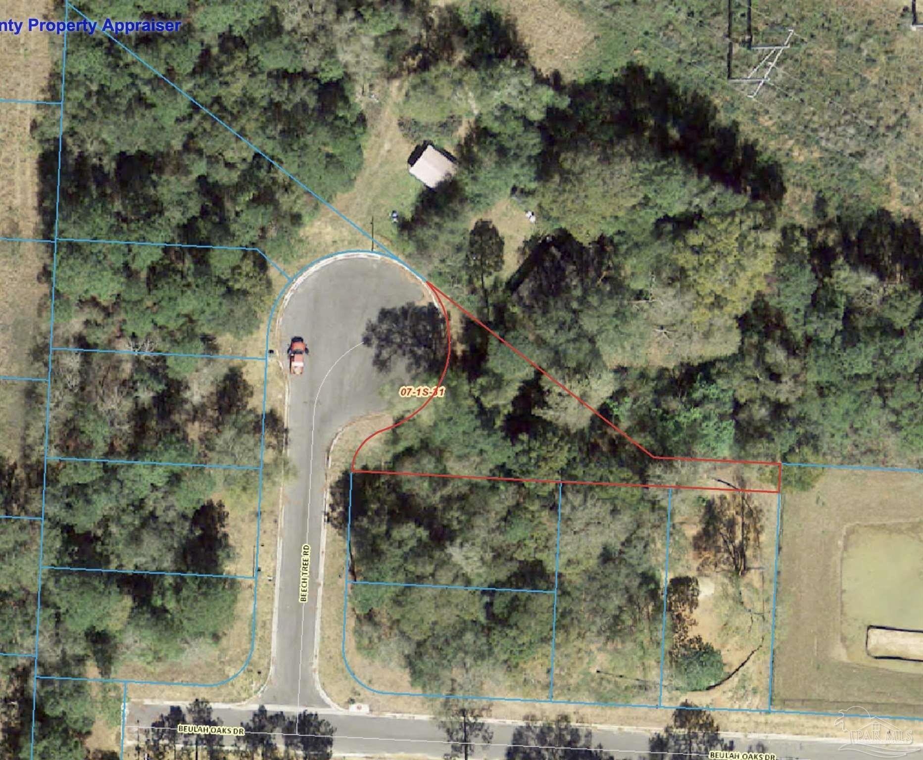 Pensacola Land with Mature Trees