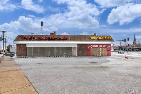 Corner Strip Center with Retail