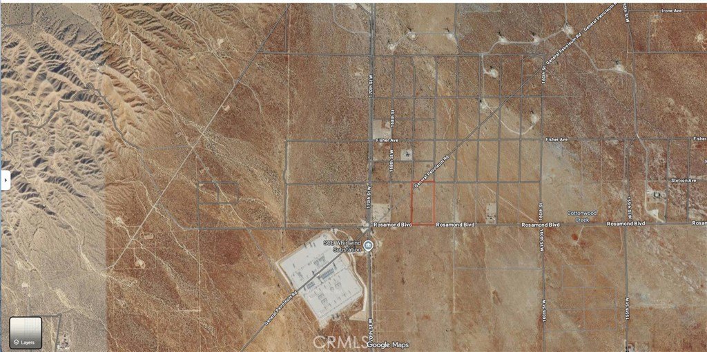 Rosamond Land Near Substation