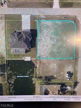 Waterfront Land in Cape Coral