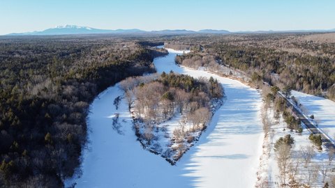 Maine Land with River Frontage