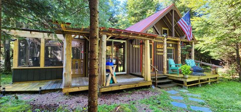 Secluded Land with Comfortable Camp