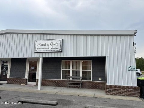 Retail Storefront with Covered Entrance