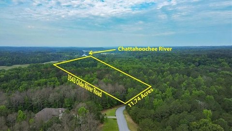 Land on Chattahoochee River