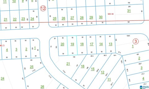LAND/LOTS, ASHVILLE, AL